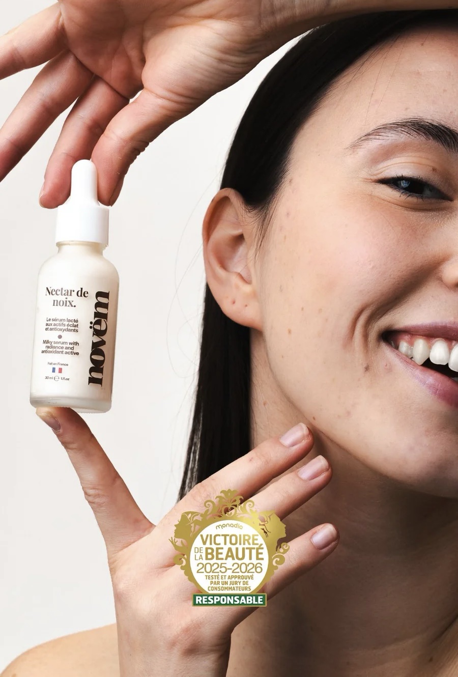 Sérum Lacté Novëm – Éclat, Fermeté & Peau Apaisée